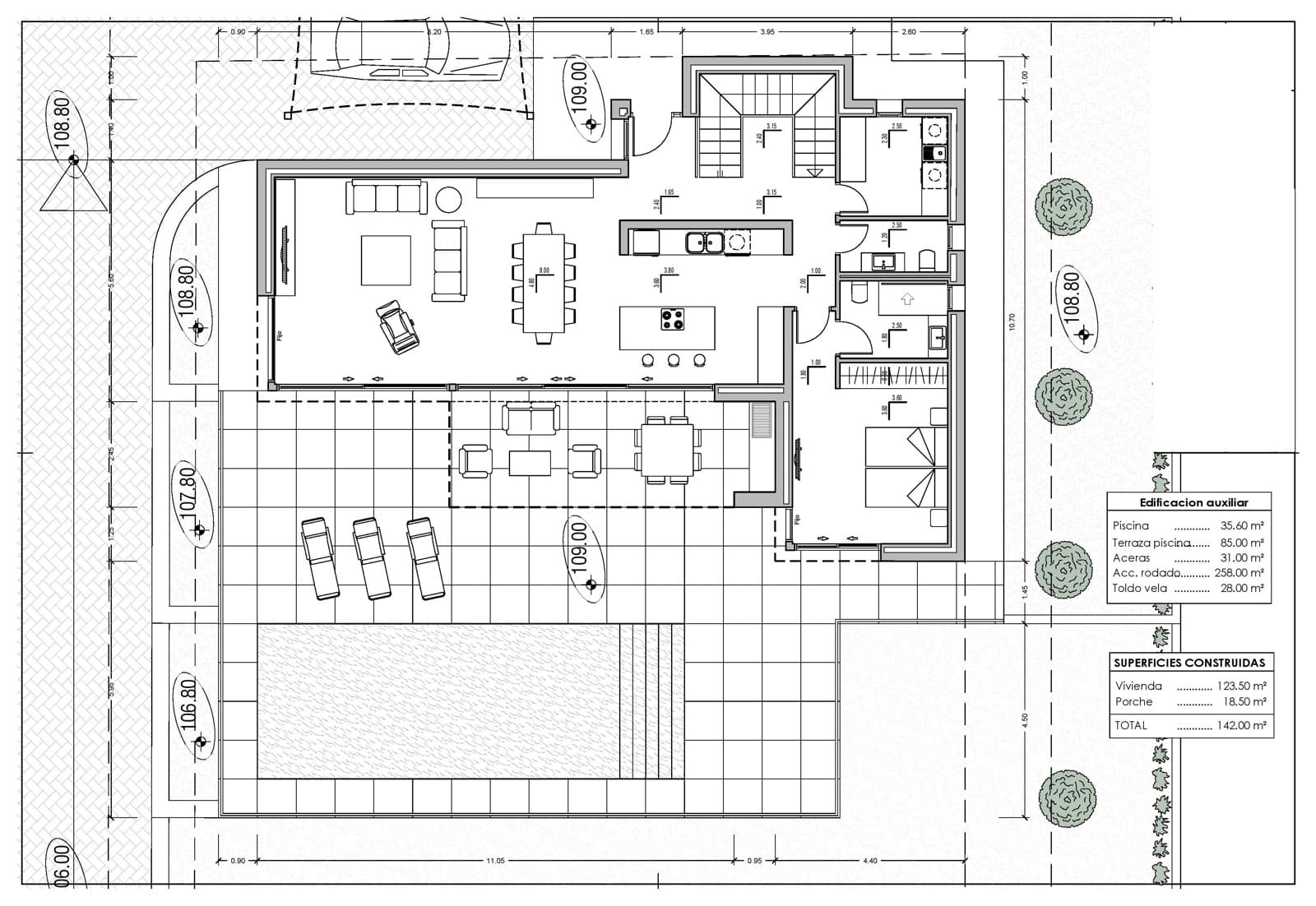 3 sypialnia Willa na sprzedaż w Calpe / Calp z basenem - 1 135 000 € (Ref: 9073733)