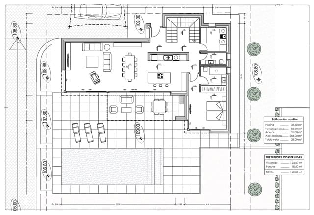 3 sypialnia Willa na sprzedaż w Calpe / Calp z basenem - 1 135 000 € (Ref: 9073733)