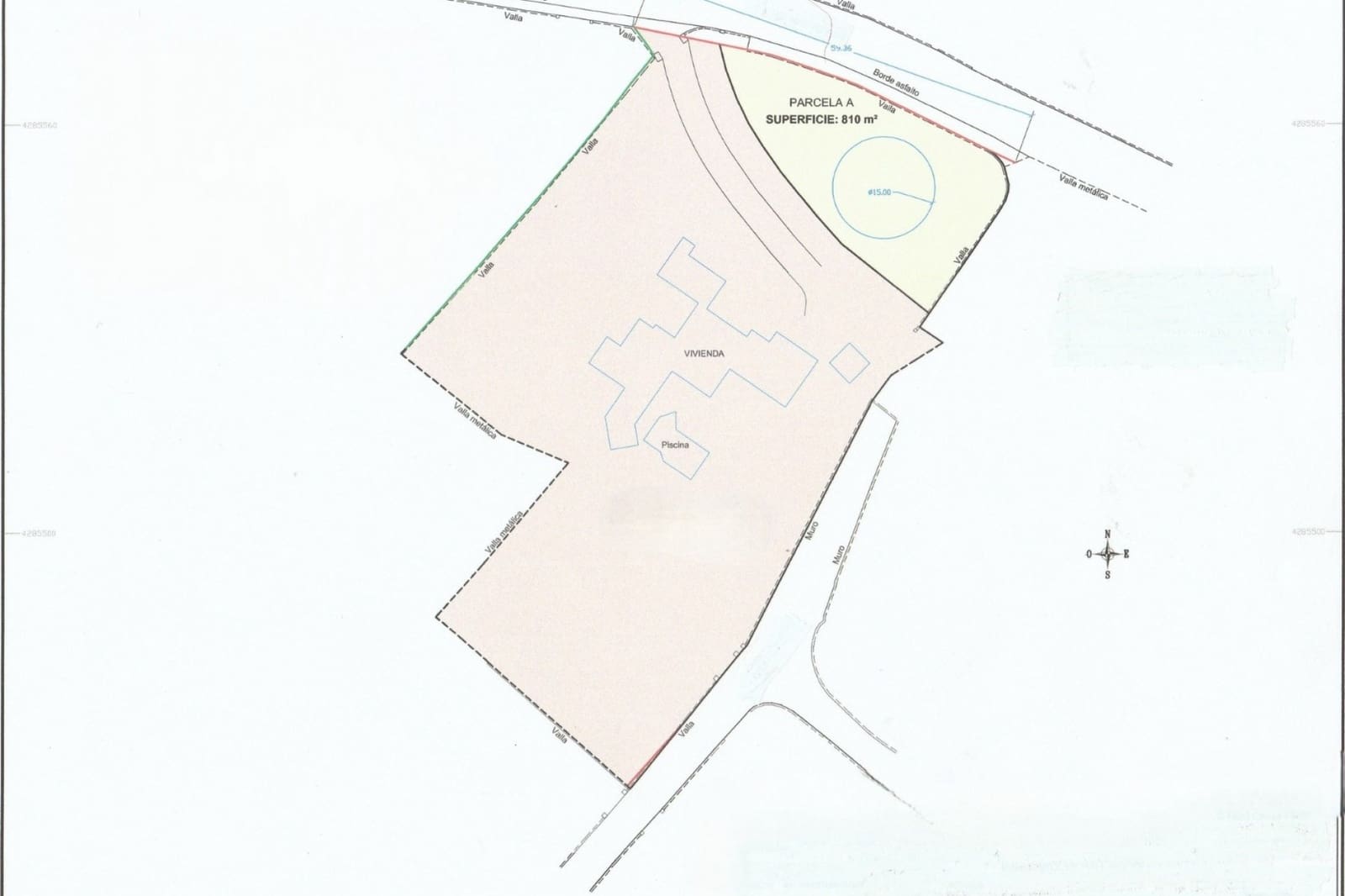 Grunde uden byggetilladelser til salg i Benissa - € 315.000 (Ref: 9107017)