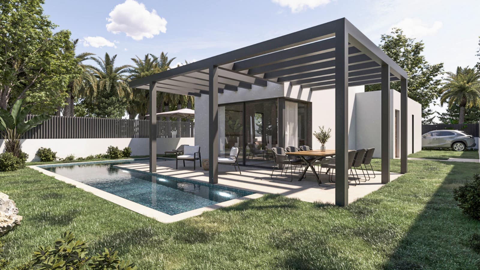 2 soveværelse Villa til salg i Alcalali / Alcanali med swimmingpool garage - € 440.000 (Ref: 9521328)