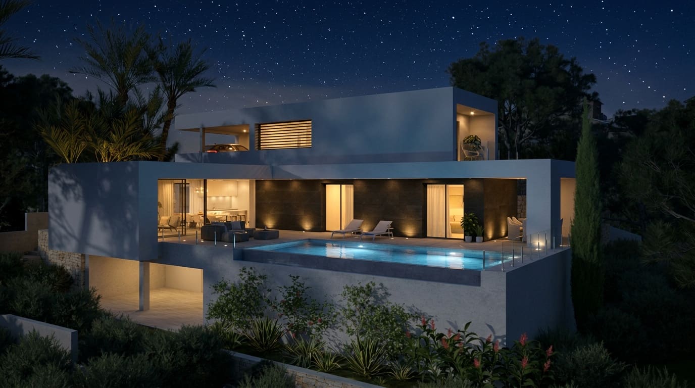 3 sovrum Villa till salu i Cumbre del Sol med pool - 1 605 500 € (Ref: 10043617)