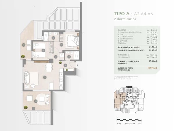 2 chambre Appartement à vendre à Playa Arenal - Bol, Calpe / Calp avec piscine garage - 486 000 € (Ref: 10043624)