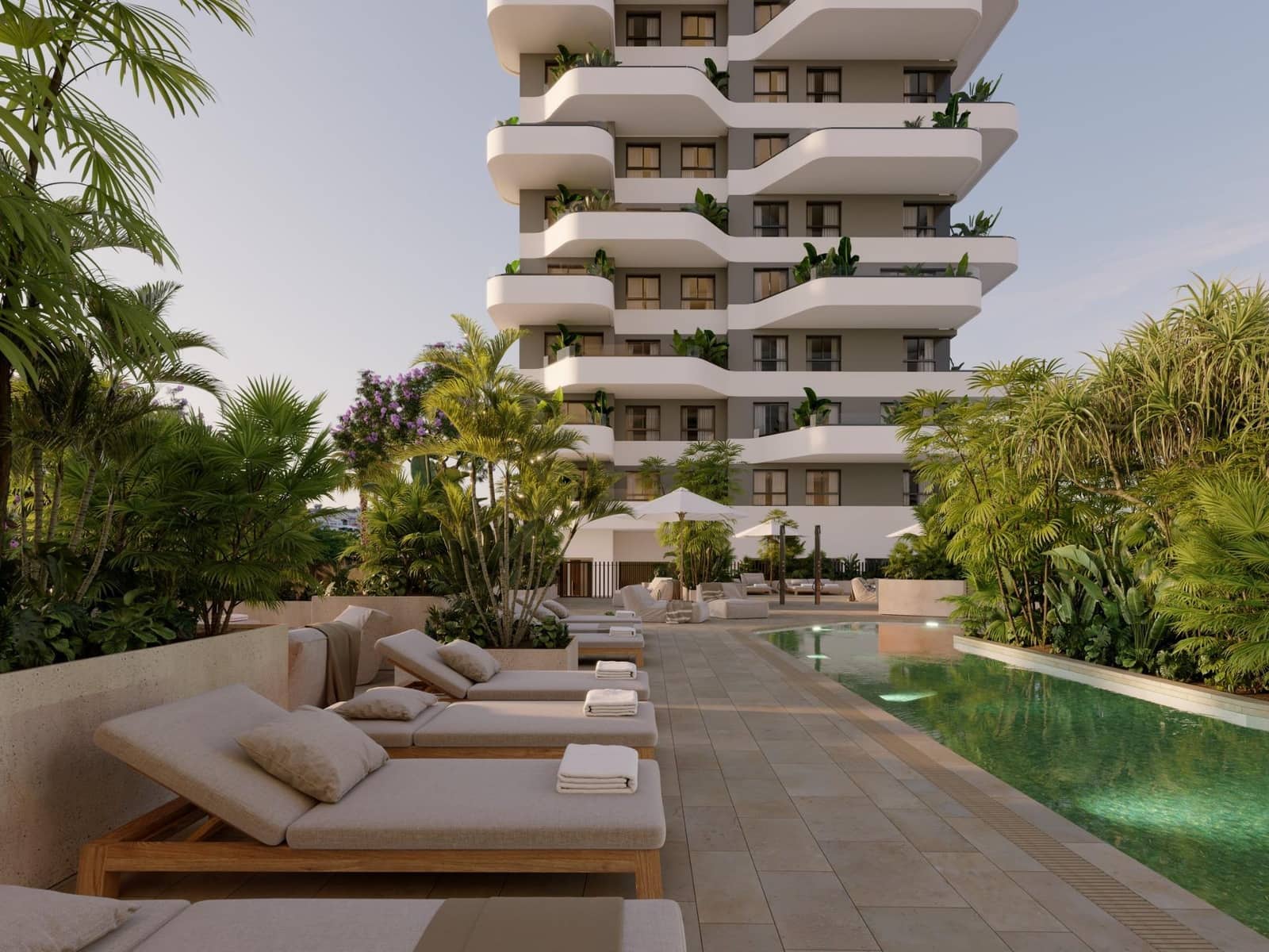 Apartamento de 3 habitaciones en Calpe / Calp en venta con piscina - 455.000 € (Ref: 10043642)