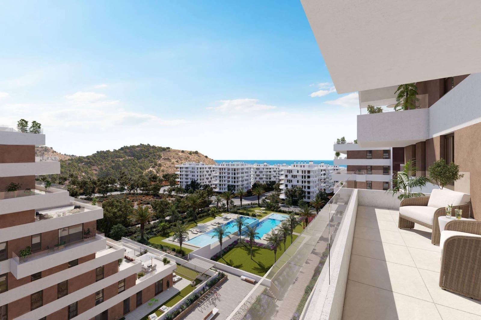 3 Zimmer Apartment zu verkaufen in La Villajoyosa / Vila Joiosa mit Pool Garage - 440.000 € (Ref: 10043647)
