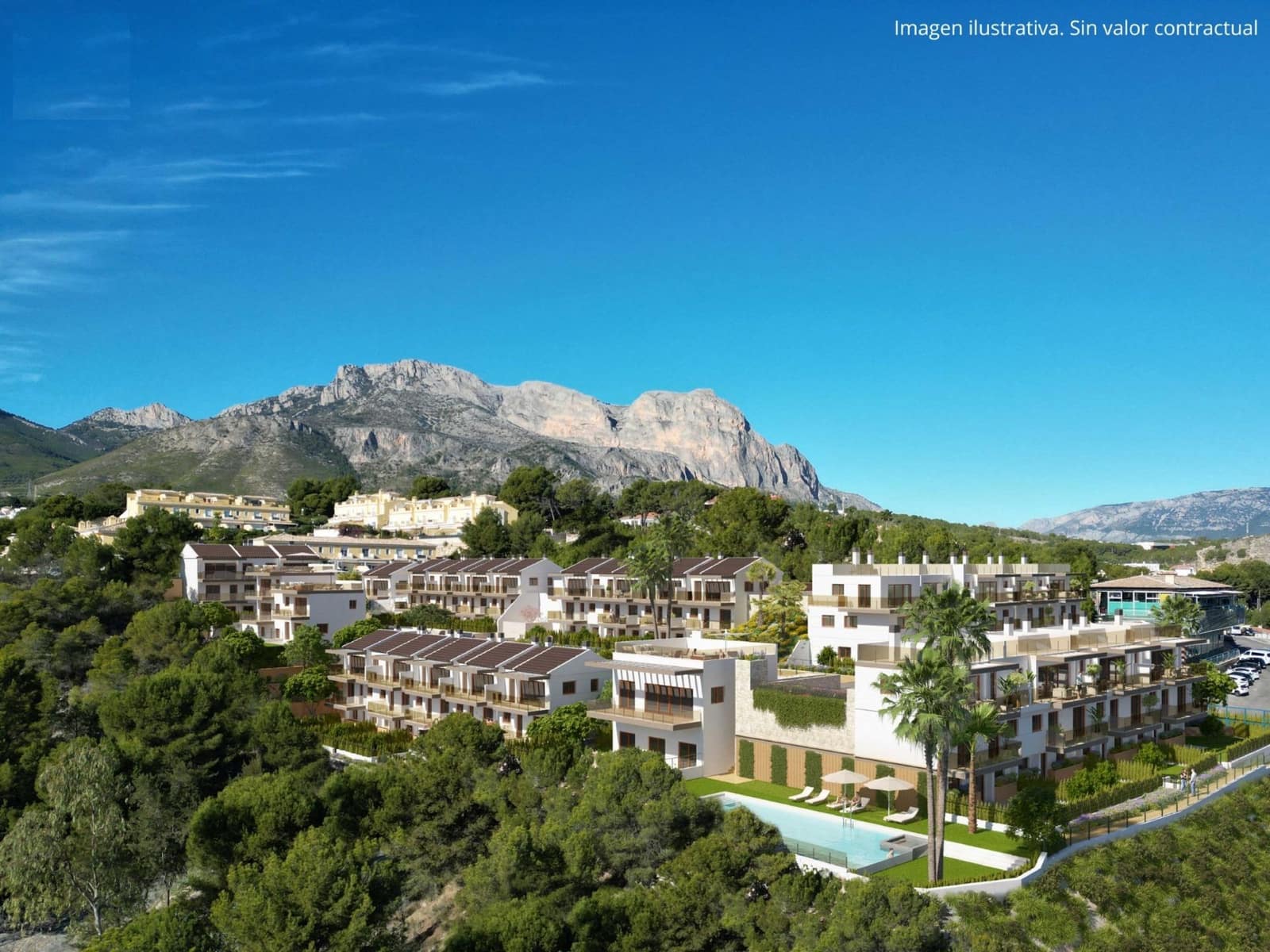4 bedroom Terraced Villa for sale in La Nucia with pool garage - € 465,000 (Ref: 10043660)
