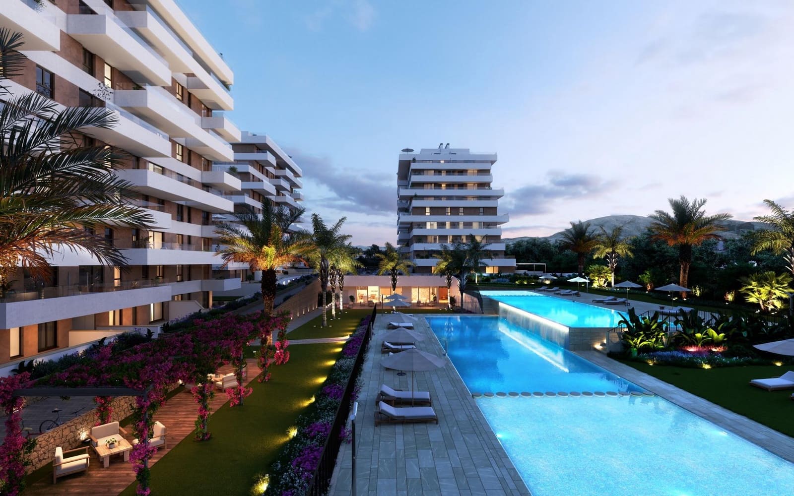 2 bedroom Apartment for sale in La Villajoyosa / Vila Joiosa with pool garage - € 400,000 (Ref: 10043669)
