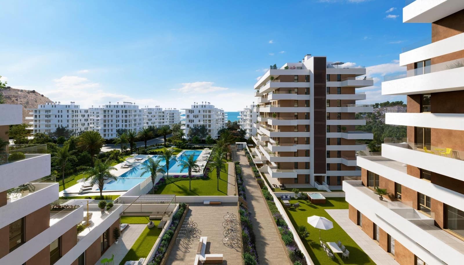 2 bedroom Apartment for sale in La Villajoyosa / Vila Joiosa with pool garage - € 400,000 (Ref: 10043669)
