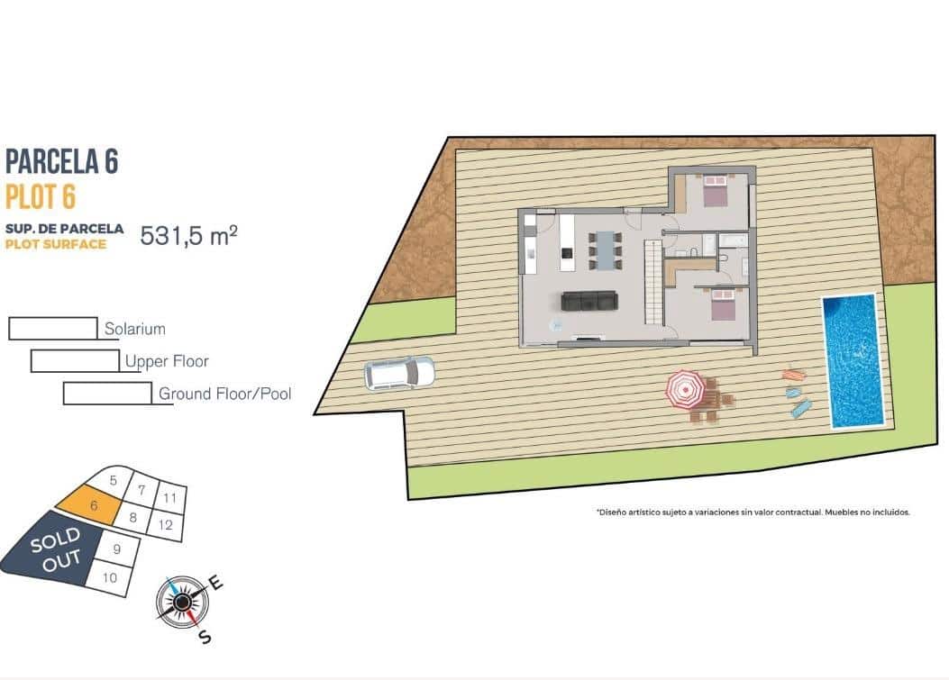 4 quarto Moradia para venda em Finestrat com piscina garagem - 840 000 € (Ref: 10043681)