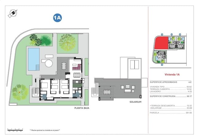 3 soverom Villa til salgs i Els Poblets med garasje - € 475 000 (Ref: 10043715)