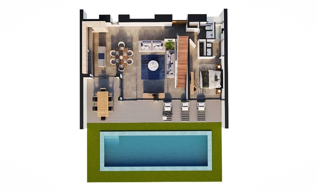 3 Zimmer Villa zu verkaufen in Calpe / Calp mit Garage - 950.000 € (Ref: 8859451)