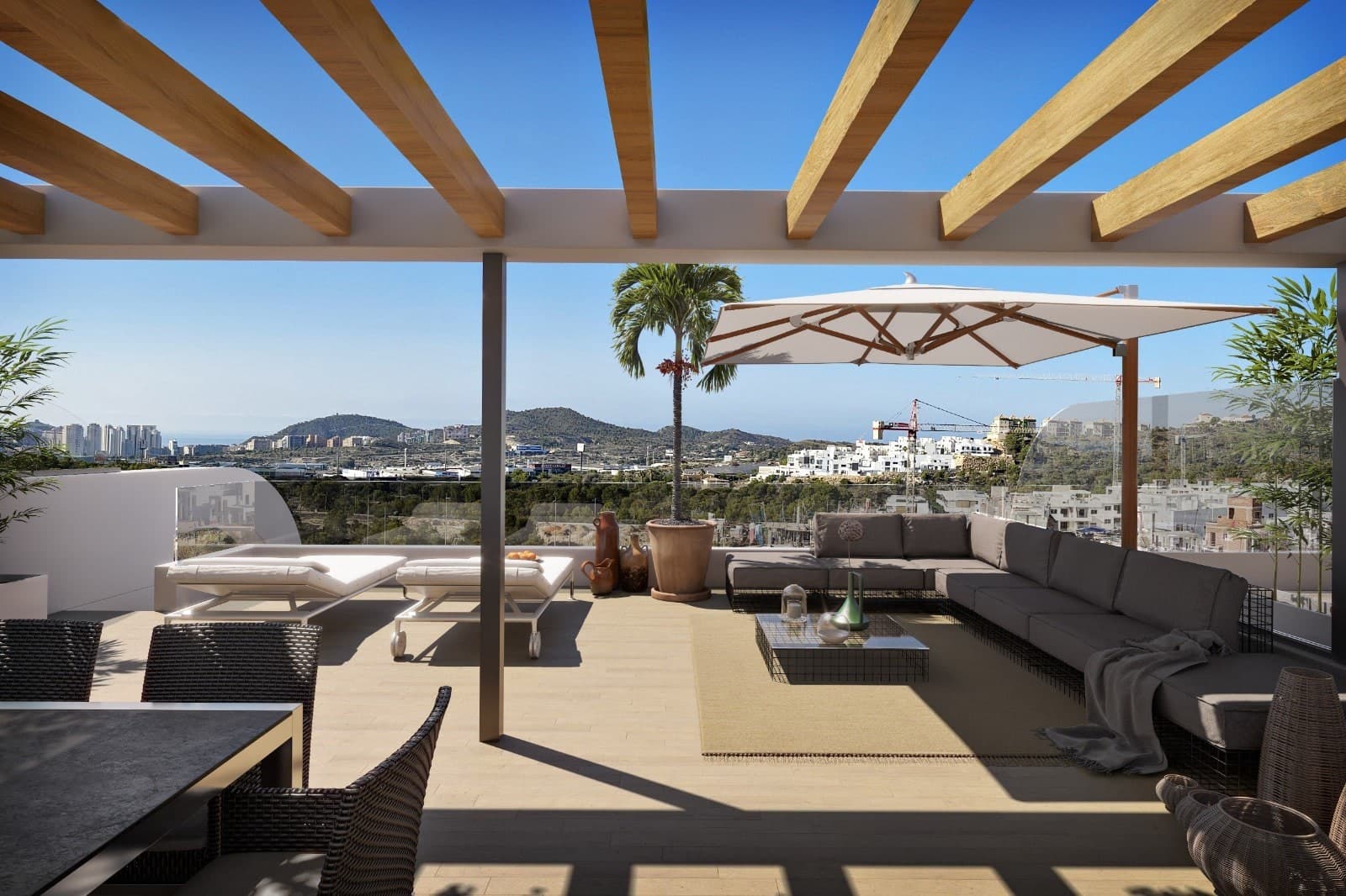 3 sypialnia Apartament na sprzedaż w Finestrat z basenem - 585 000 € (Ref: 8997495)