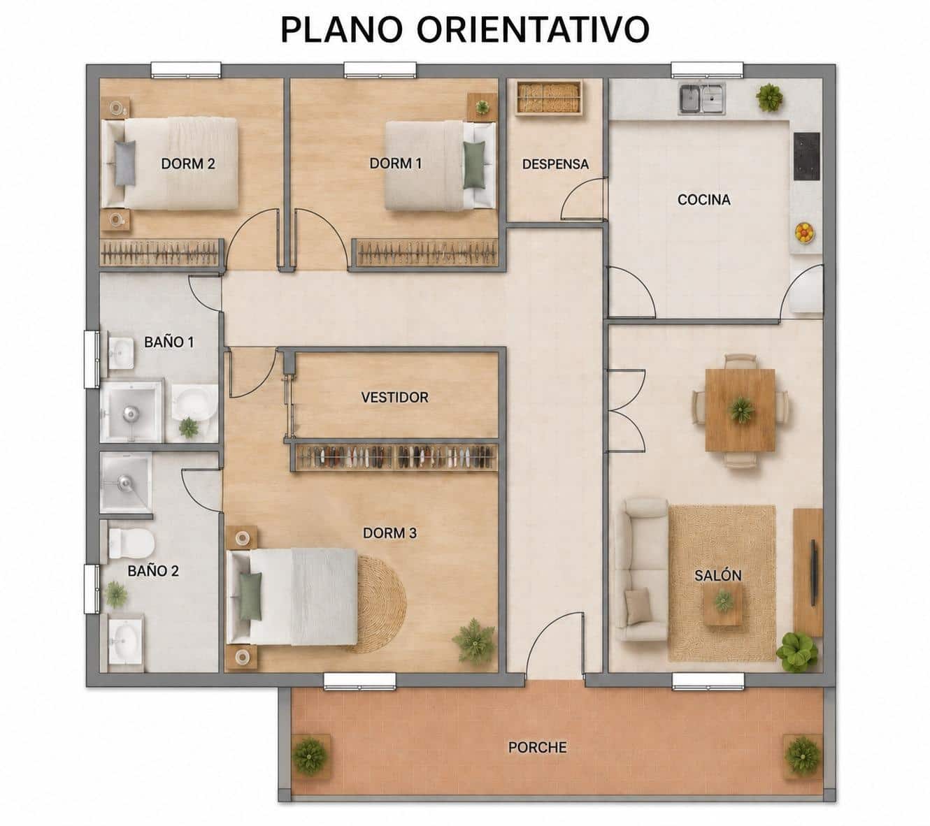 5 camera da letto Villa in vendita in Chiclana de la Frontera - 449.990 € (Rif: 10009280)