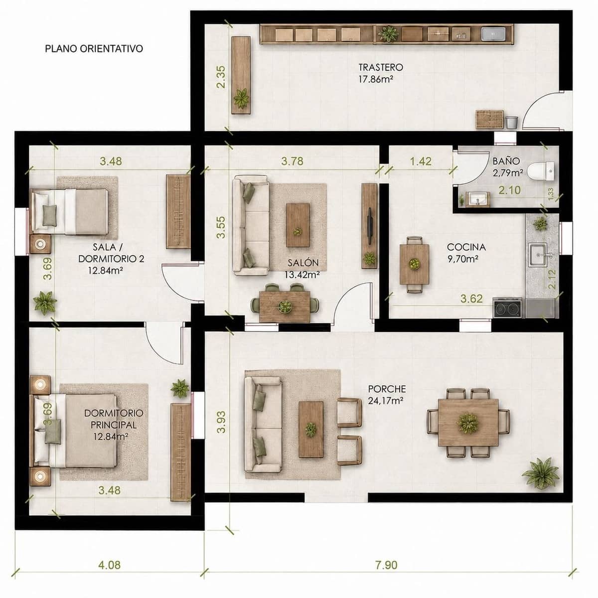 Chalet de 2 habitaciones en Chiclana de la Frontera en venta - 199.990 € (Ref: 9812328)