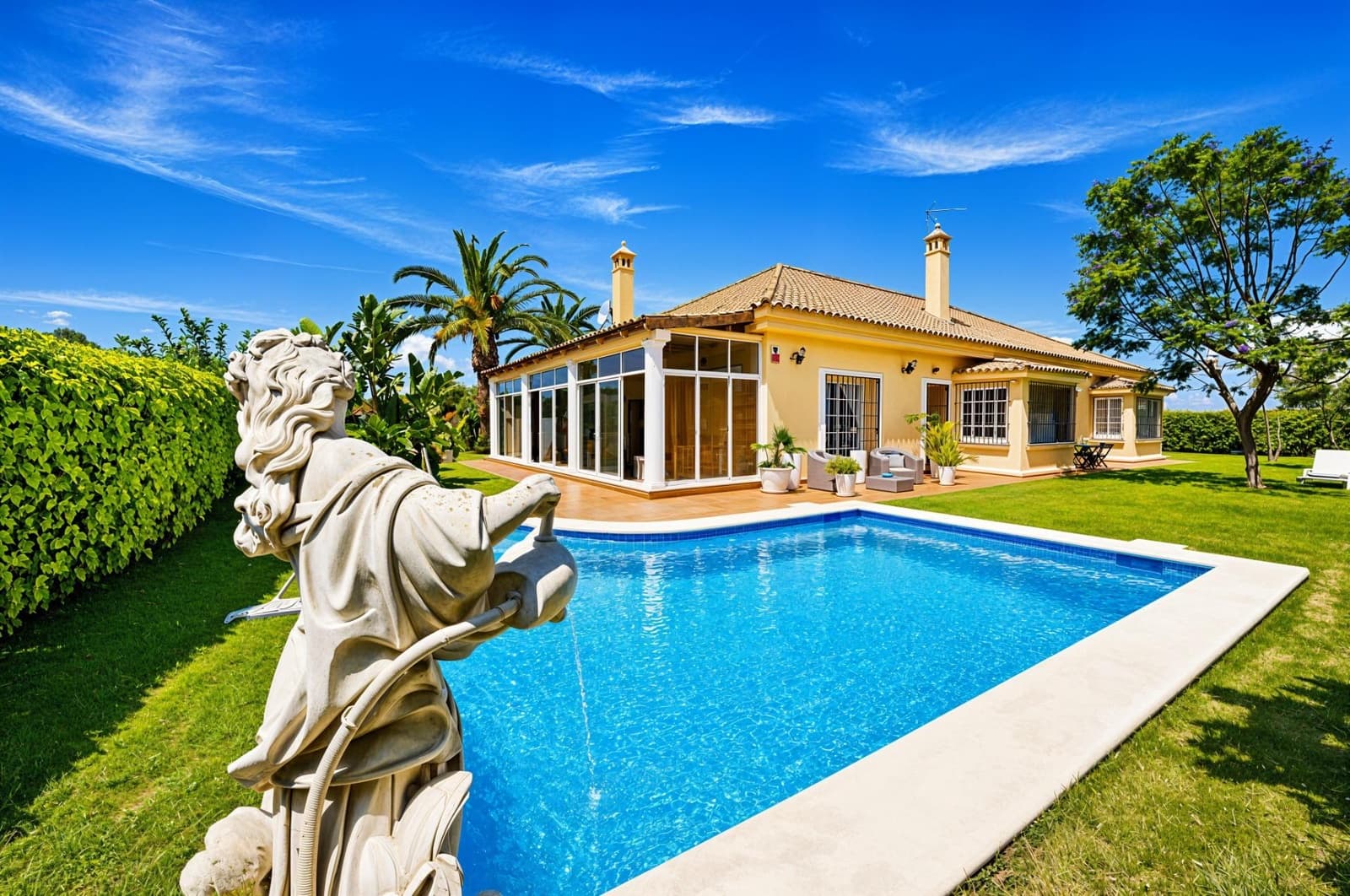 5 slaapkamer Villa te koop in Novo Sancti Petri met zwembad - € 1.200.000 (Ref: 9945930)