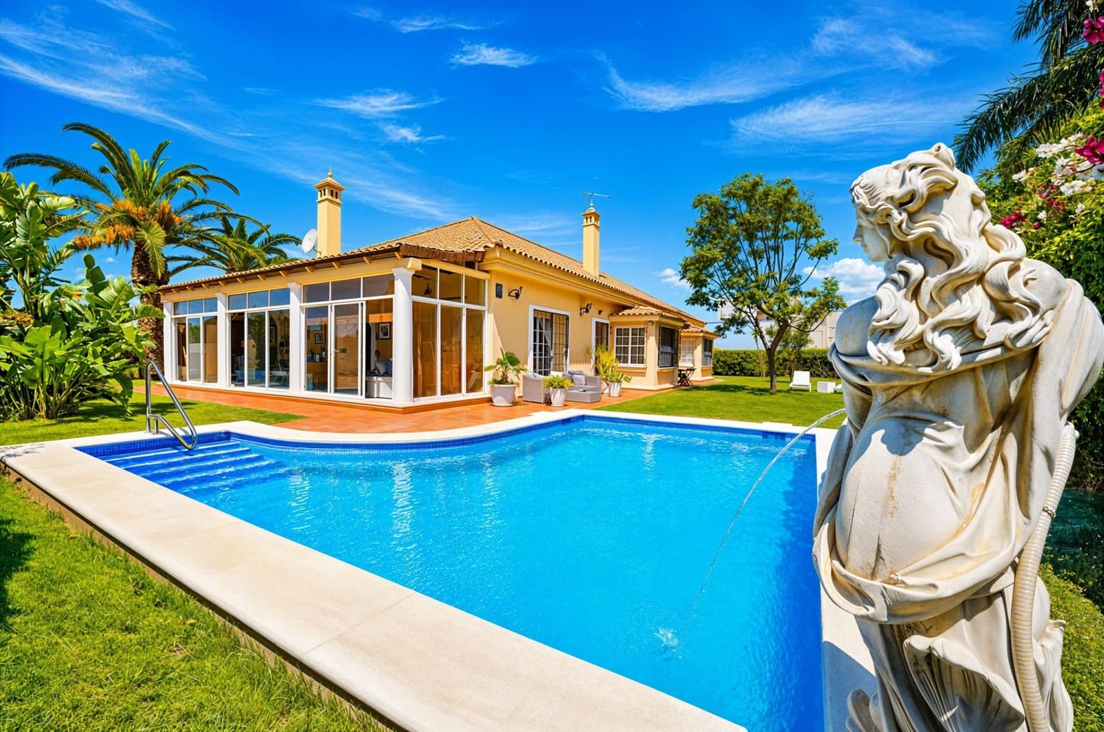 5 slaapkamer Villa te koop in Novo Sancti Petri met zwembad - € 1.200.000 (Ref: 9945930)