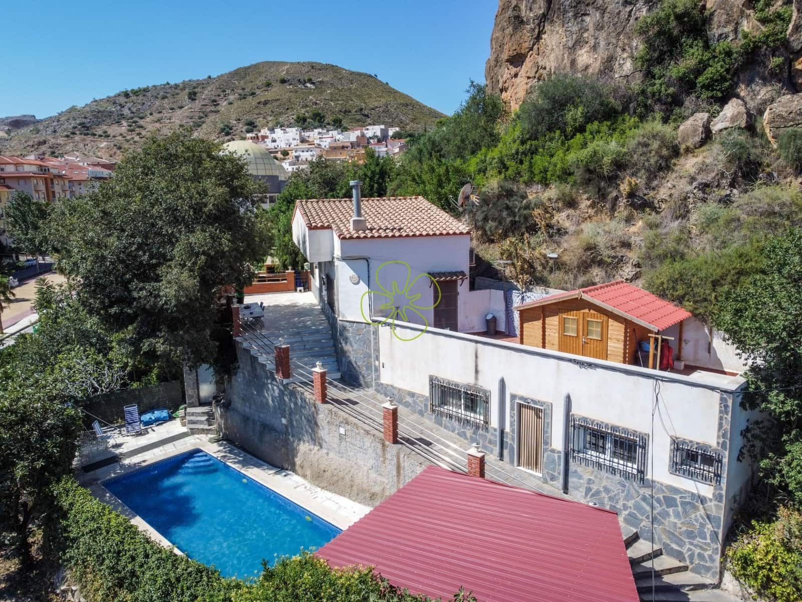 3 soveværelse Finca/Landehus til salg i Macael med swimmingpool garage - € 224.995 (Ref: 7729791)