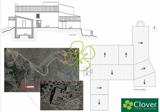 4 slaapkamer Finca/Landhuis te koop in Saliente Alto, Albox - € 40.000 (Ref: 7815416)