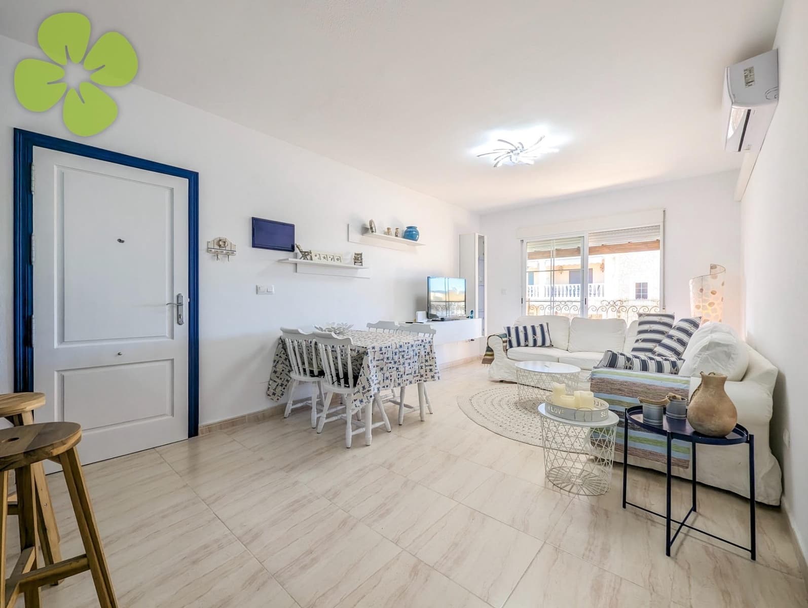 2 soveværelse Lejlighed til salg i Villaricos med swimmingpool - € 195.000 (Ref: 8061008)