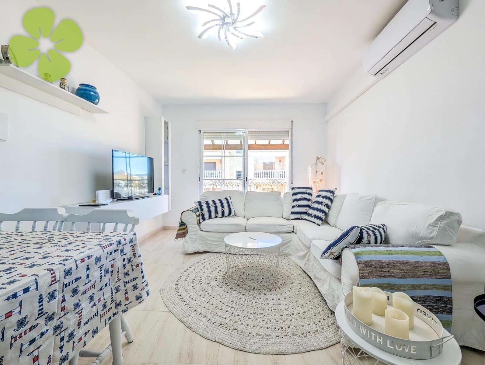 2 soveværelse Lejlighed til salg i Villaricos med swimmingpool - € 195.000 (Ref: 8061008)