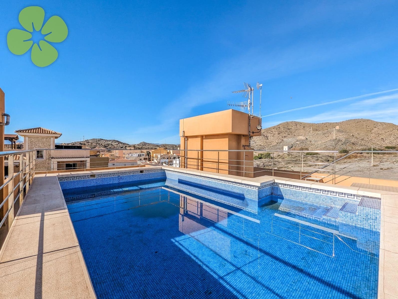 2 soveværelse Lejlighed til salg i Villaricos med swimmingpool - € 195.000 (Ref: 8061008)