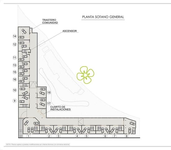 2 makuuhuone Asunto myytävänä paikassa San Juan de los Terreros, Pulpí mukana uima-altaan 
autotalli - 328 500 € (Ref: 8183944)