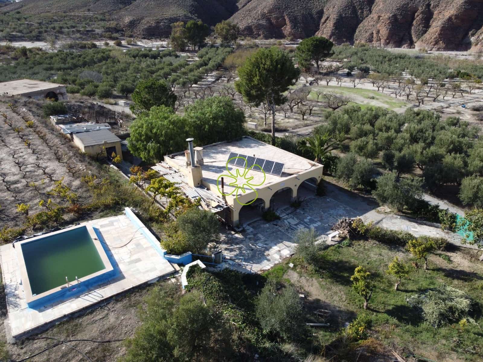 5 quarto Quinta/Casa Rural para venda em Purchena com piscina garagem - 175 000 € (Ref: 8668388)