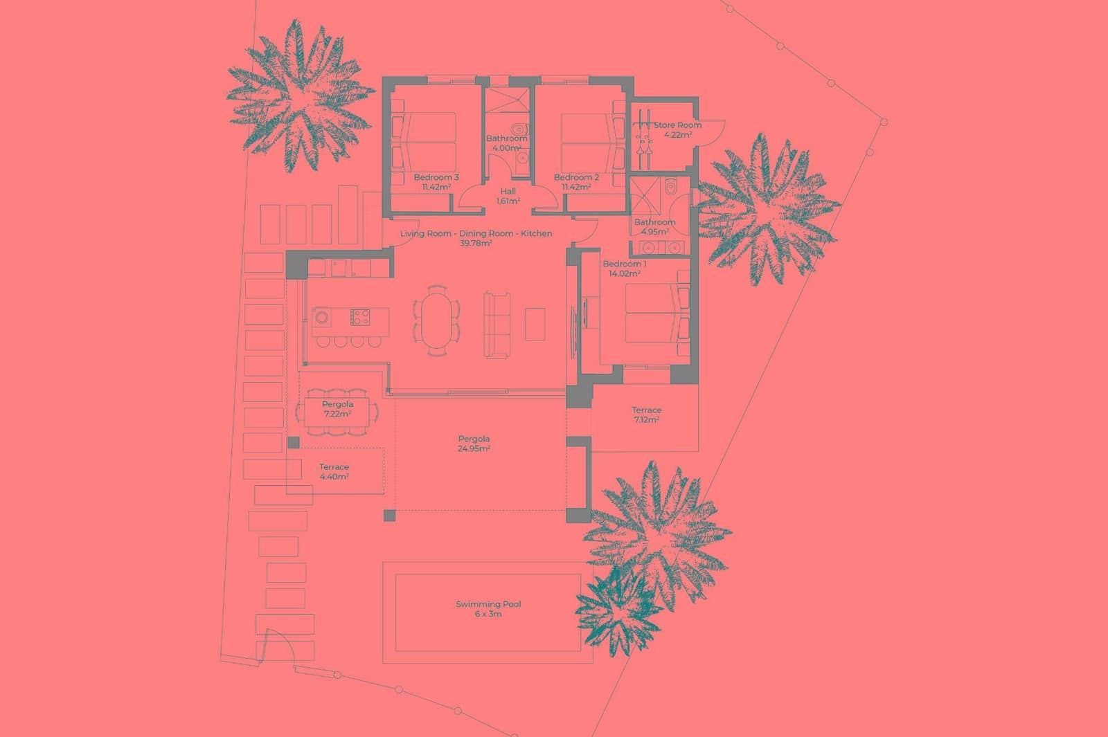 3 slaapkamer Villa te koop in Cuevas del Almanzora met zwembad garage - € 390.000 (Ref: 8961758)