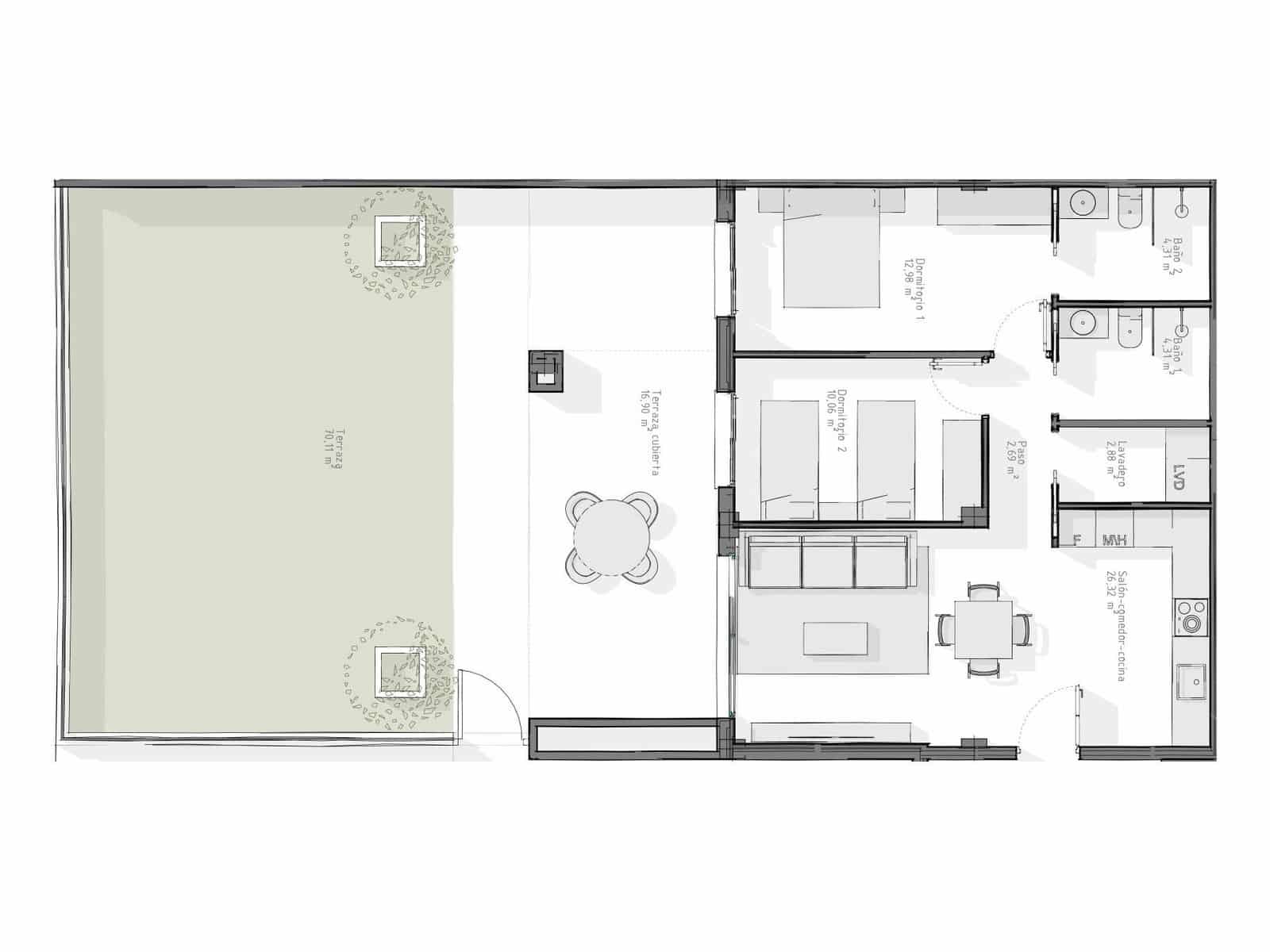 2 bedroom Flat for sale in Vera with pool garage - € 285,000 (Ref: 9042503)