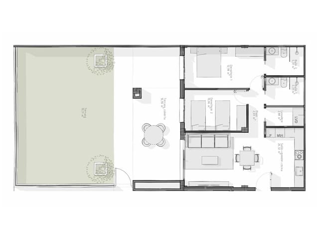 2 bedroom Flat for sale in Vera with pool garage - € 285,000 (Ref: 9042503)