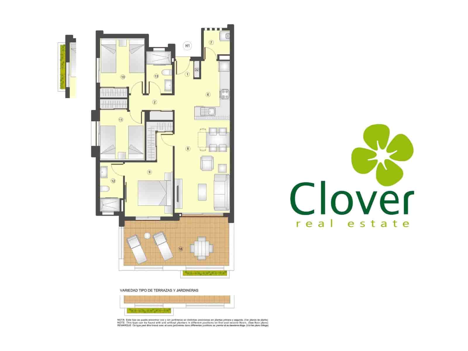 3 soveværelse Lejlighed til salg i San Juan de los Terreros med swimmingpool garage - € 246.000 (Ref: 9291448)