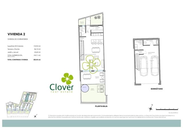 3 slaapkamer Appartement te koop in Mojácar met garage - € 575.000 (Ref: 9330825)