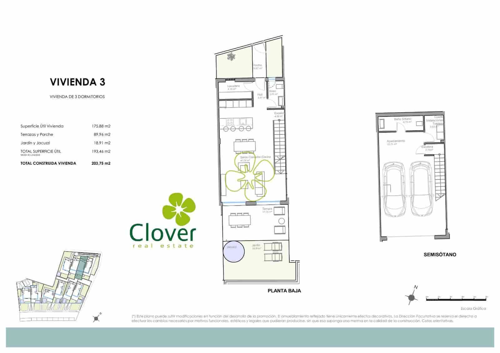 3 chambre Appartement à vendre à Mojacar avec garage - 575 000 € (Ref: 9330825)
