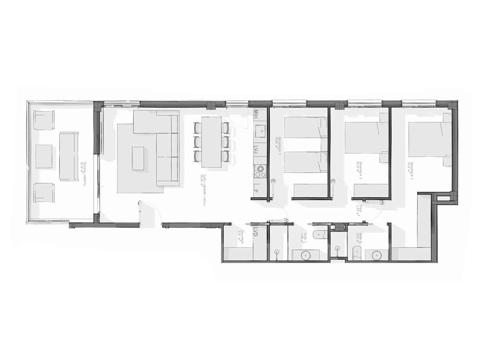 3 chambre Appartement à vendre à Vera avec piscine - 255 000 € (Ref: 9618207)