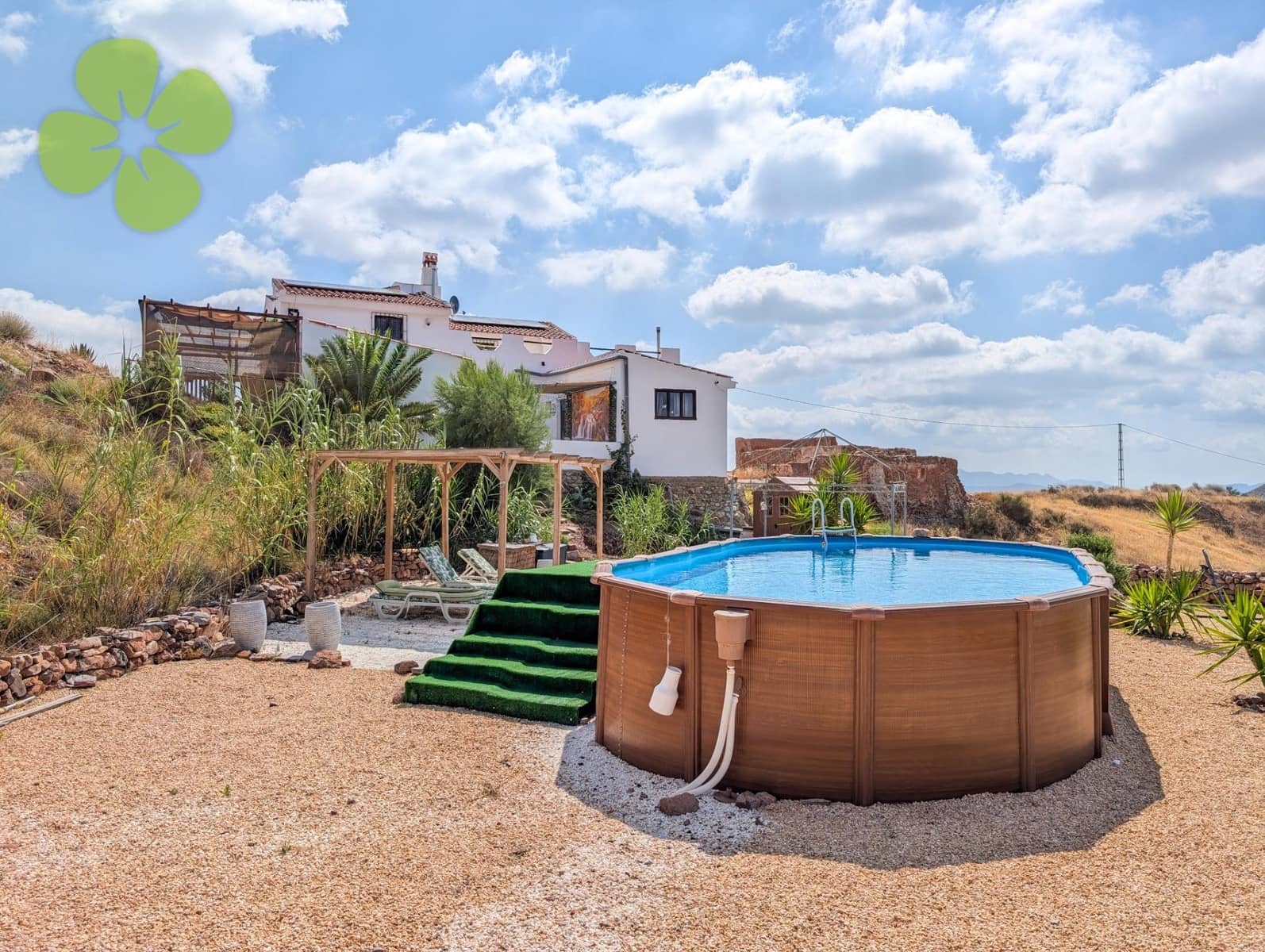 5 soveværelse Finca/Landehus til salg i Arboleas med swimmingpool - € 324.950 (Ref: 9618223)