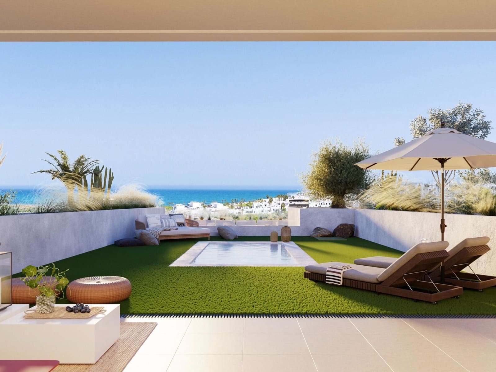 3 Zimmer Apartment zu verkaufen in Mojacar mit Pool - 672.000 € (Ref: 9618224)