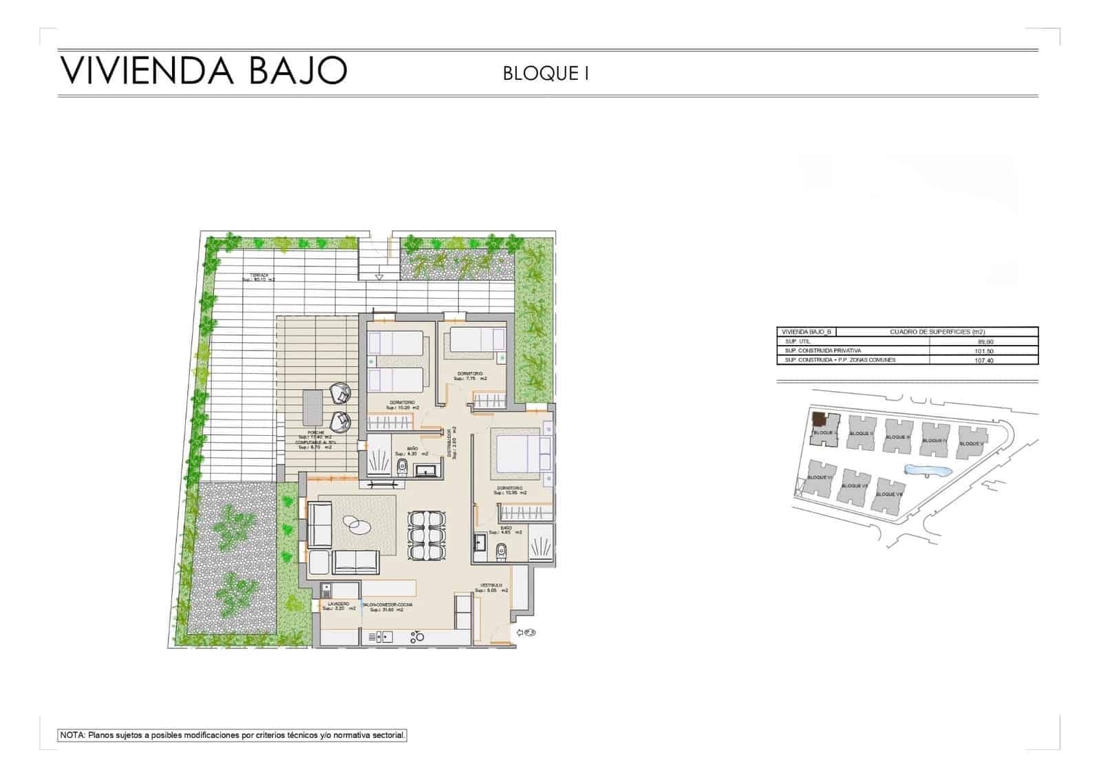 Apartamento de 3 habitaciones en San Juan de los Terreros en venta con piscina - 210.000 € (Ref: 9618231)