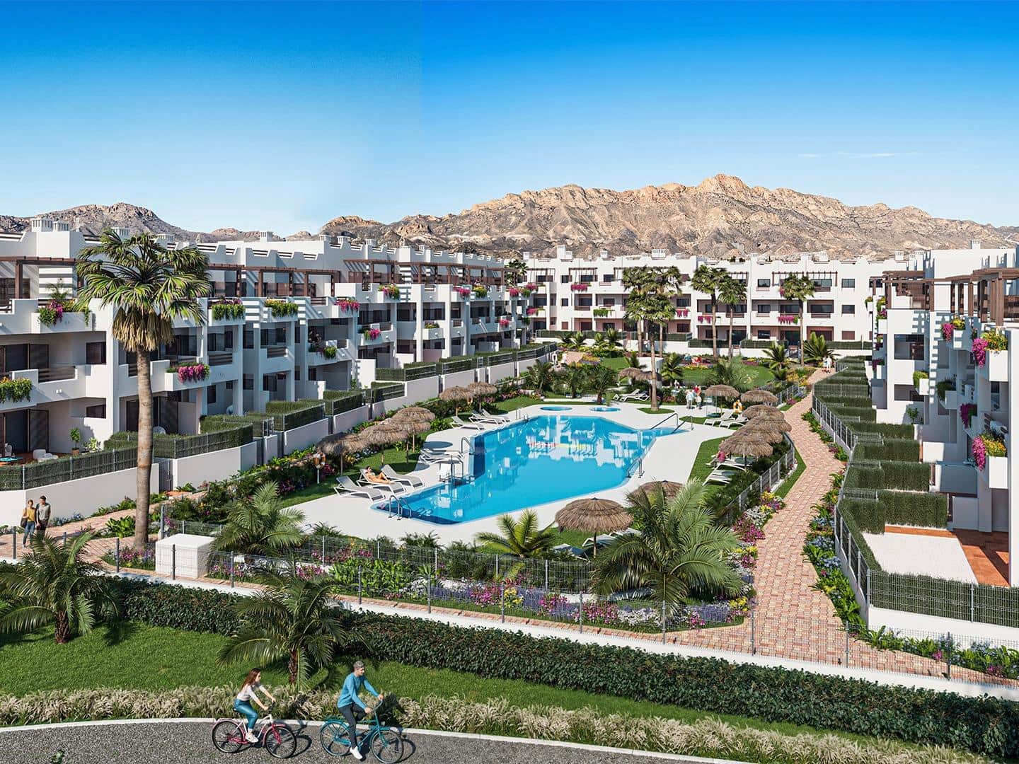 2 bedroom Apartment for sale in San Juan de los Terreros with pool - € 203,000 (Ref: 9618249)