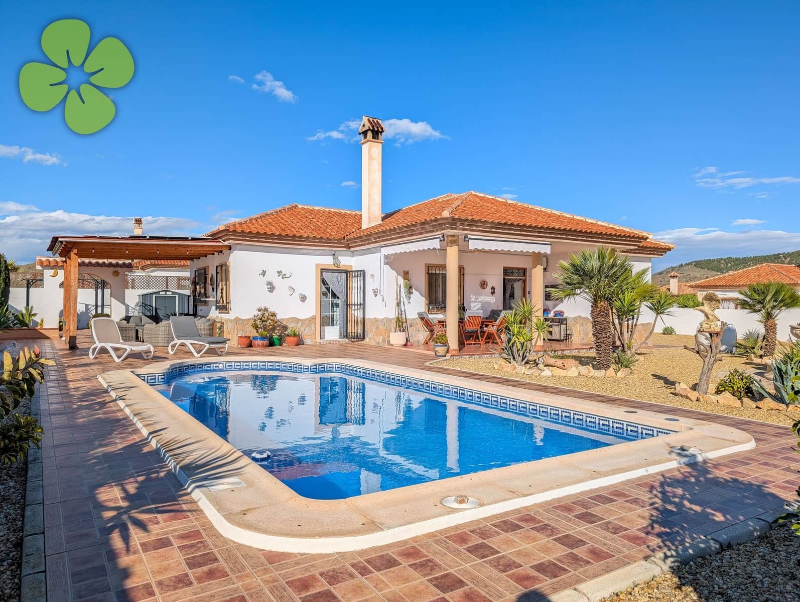 3 chambre Villa/Maison à vendre à Arboleas avec piscine garage - 319 000 € (Ref: 9618256)