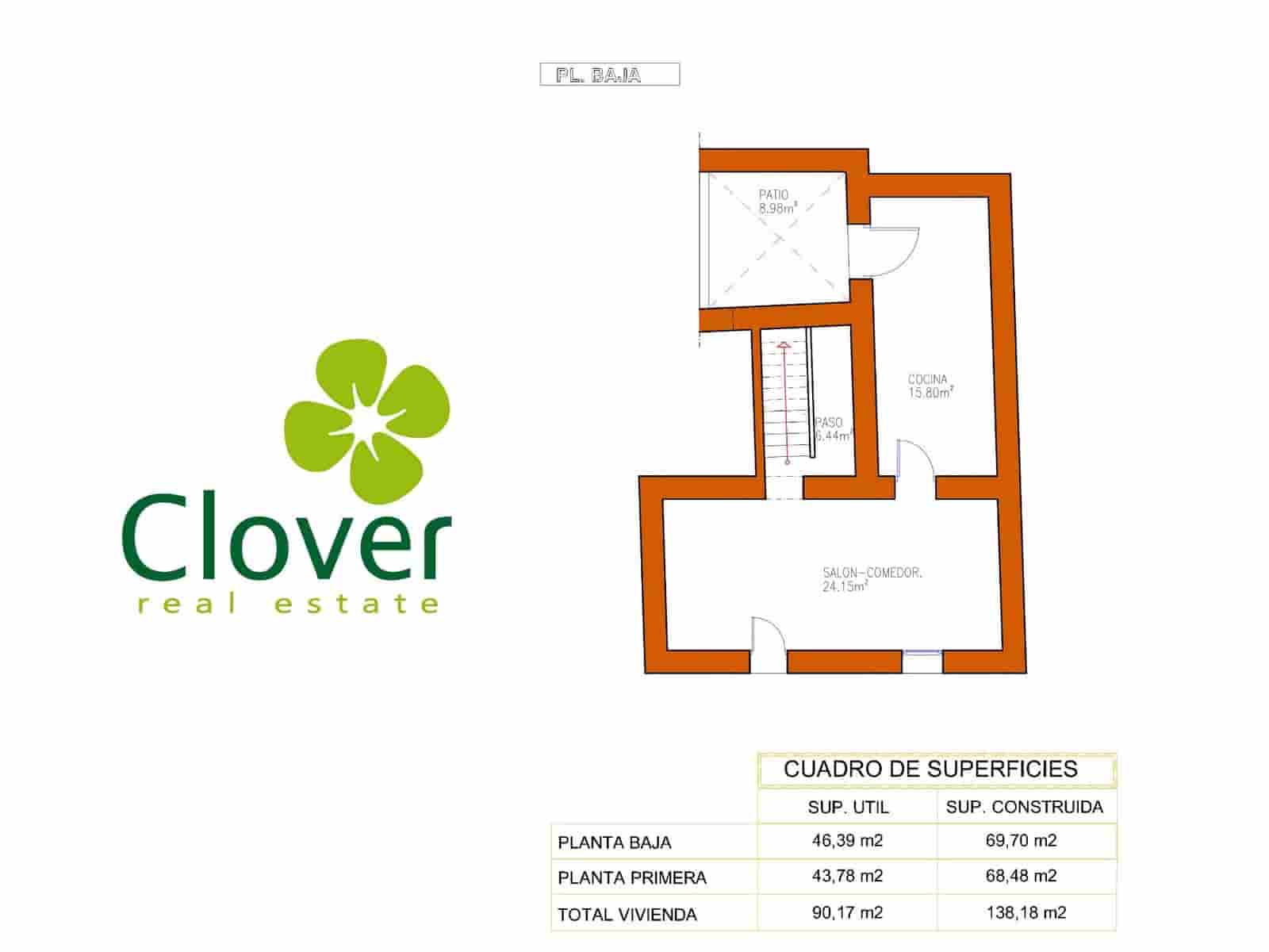 3 bedroom Townhouse for sale in Oria - € 27,500 (Ref: 9618353)