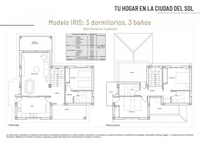 Chalet de 3 habitaciones en Purias, Lorca en venta con piscina - 389.000 € (Ref: 9618361)