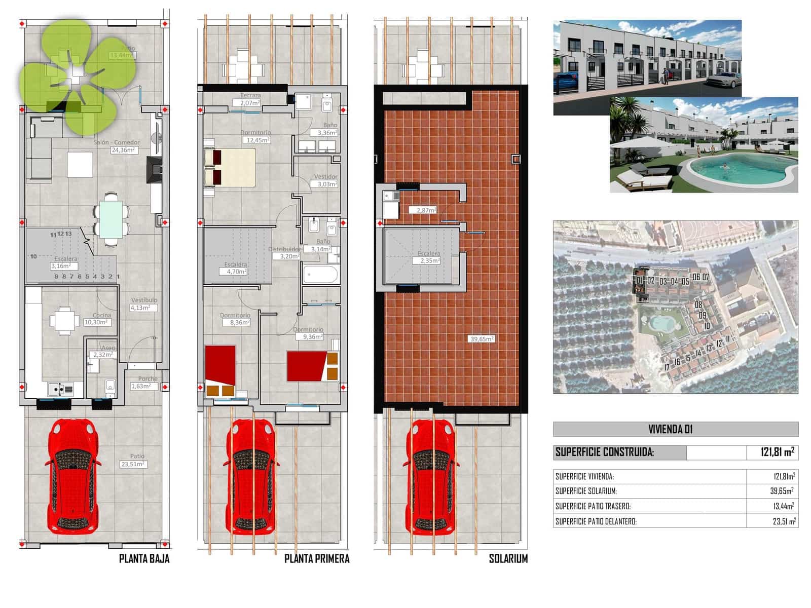 3 bedroom Apartment for sale in Cantoria with pool - € 130,000 (Ref: 9694306)