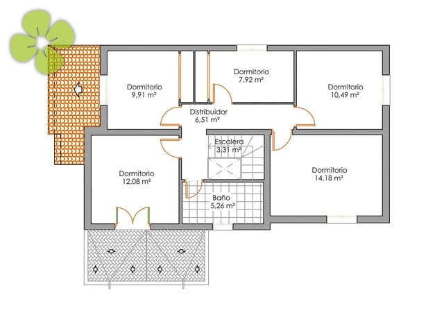6 sovrum Finca/Hus på landet till salu i Albox - 149 950 € (Ref: 9713585)