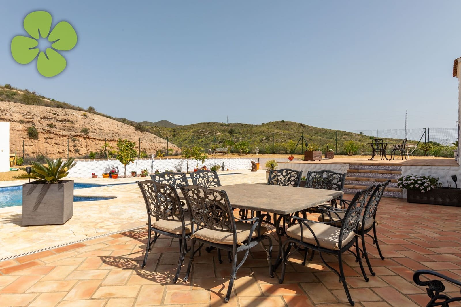 4 sovrum Finca/Hus på landet till salu i Huercal-Overa med pool - 499 000 € (Ref: 9761454)