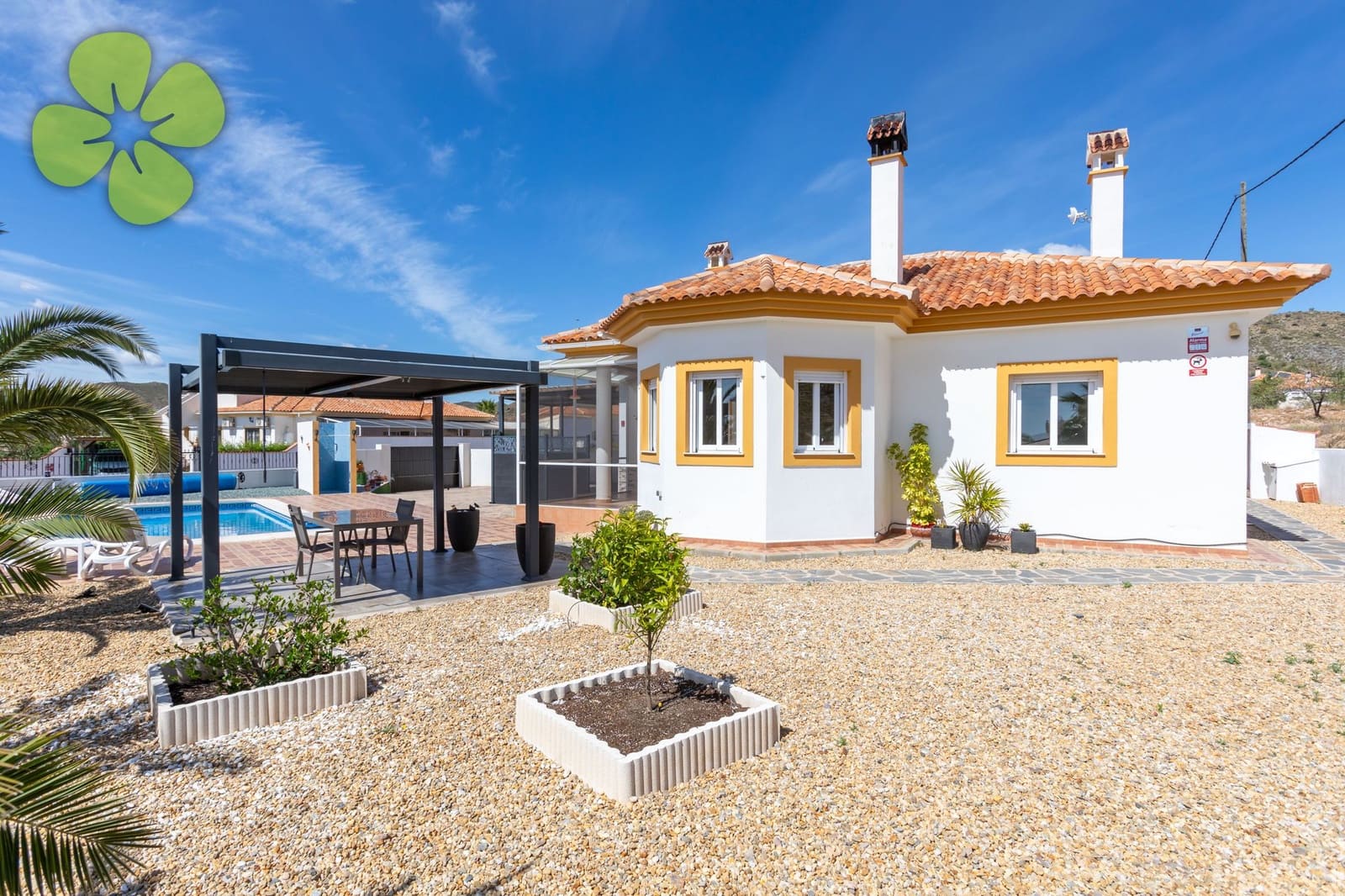 3 bedroom Villa for sale in Arboleas with pool - € 289,000 (Ref: 9834717)