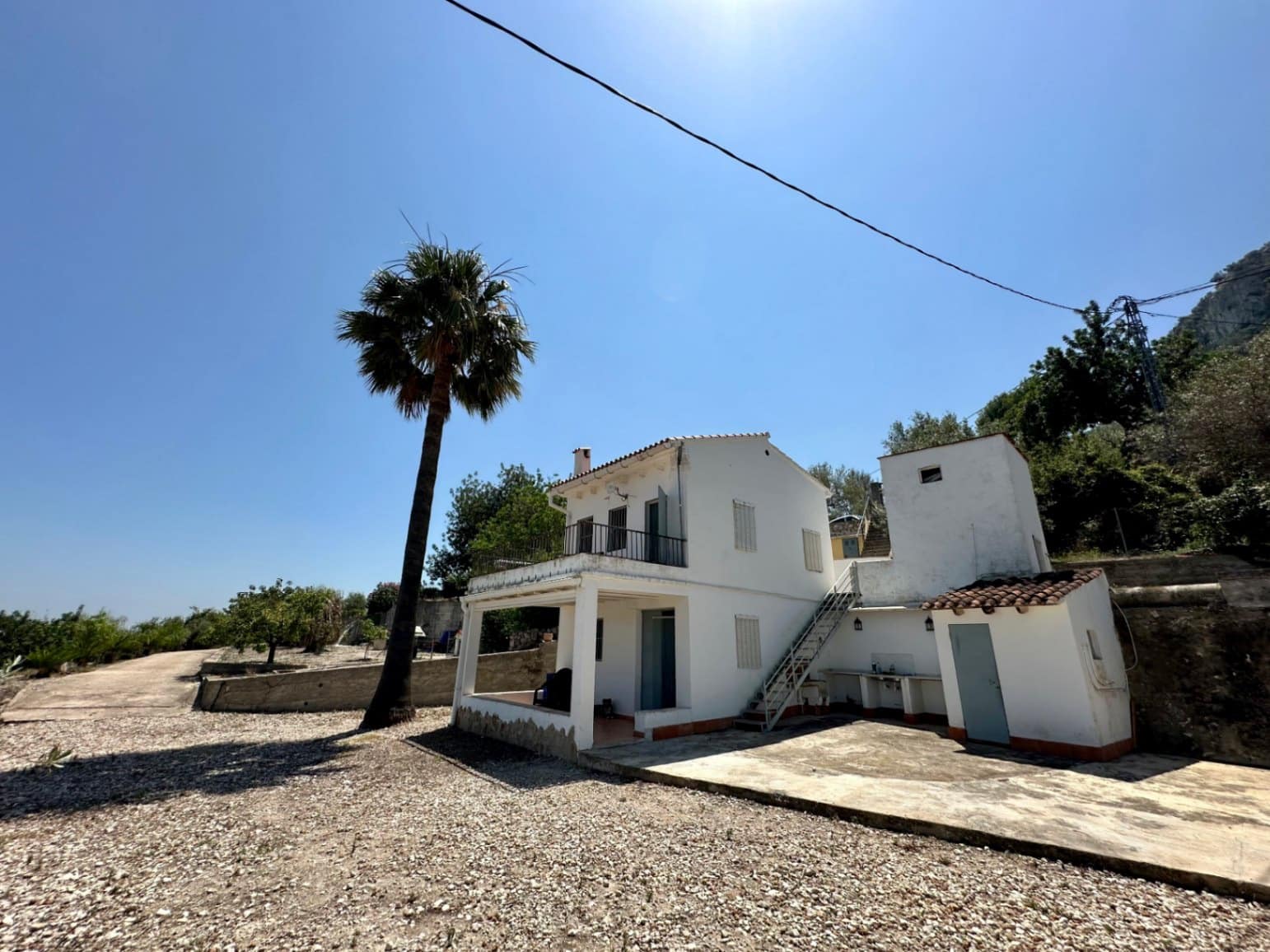 2 sovrum Finca/Hus på landet till salu i Pego med pool garage - 290 000 € (Ref: 10004799)