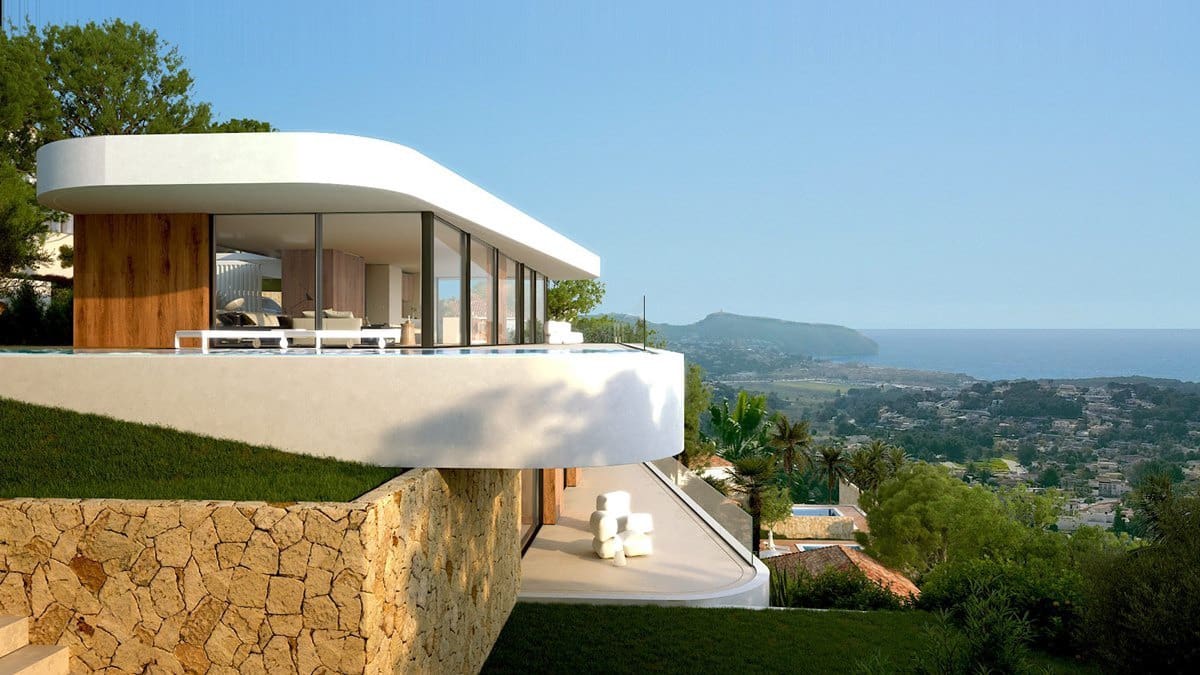 4 Zimmer Villa zu verkaufen in Moraira mit Pool Garage - 3.500.000 € (Ref: 6518000)