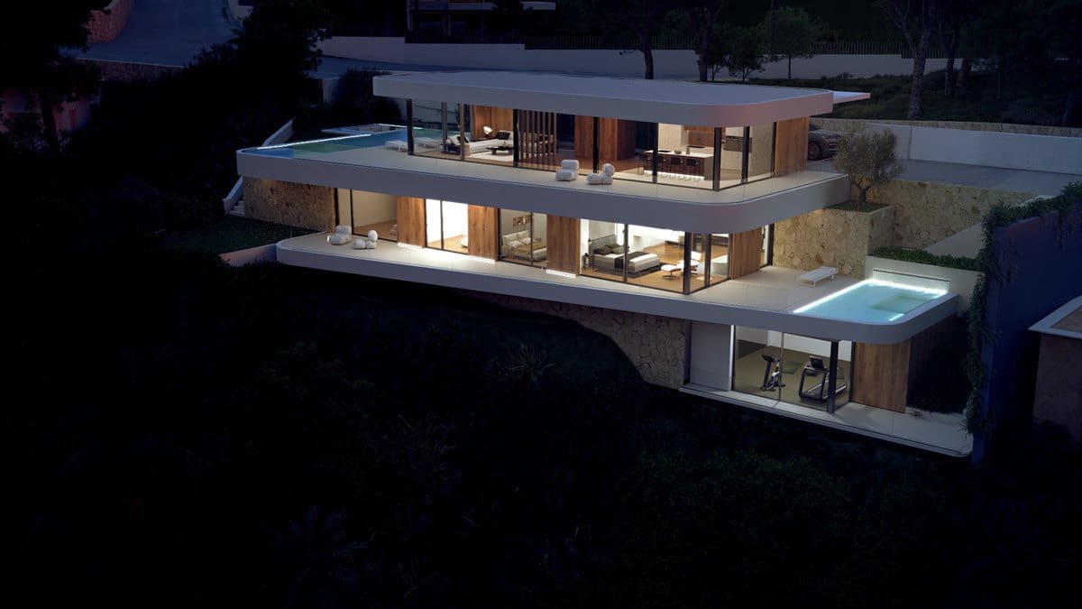 4 Zimmer Villa zu verkaufen in Moraira mit Pool Garage - 3.500.000 € (Ref: 6518000)