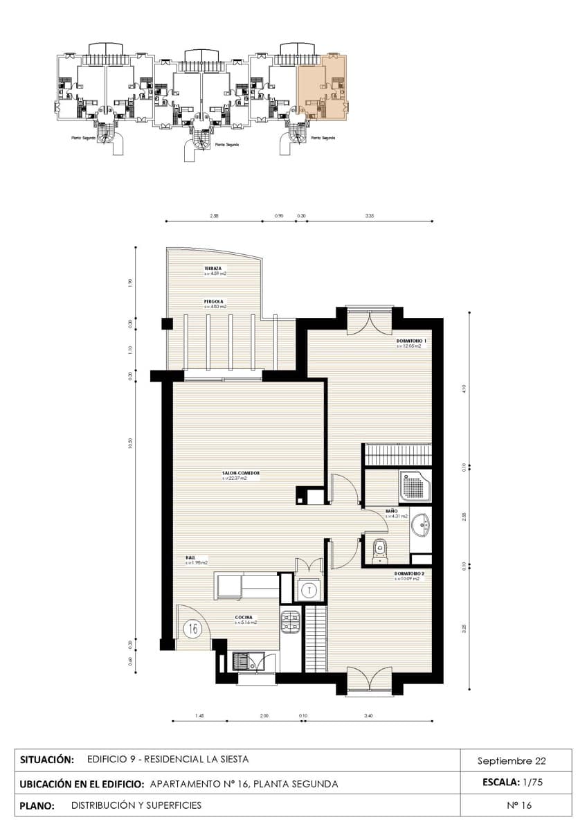 1 chambre Appartement à vendre à Denia avec piscine garage - 249 000 € (Ref: 7673961)