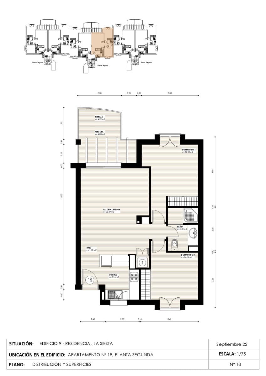 1 chambre Appartement à vendre à Denia avec piscine garage - 249 000 € (Ref: 7673961)