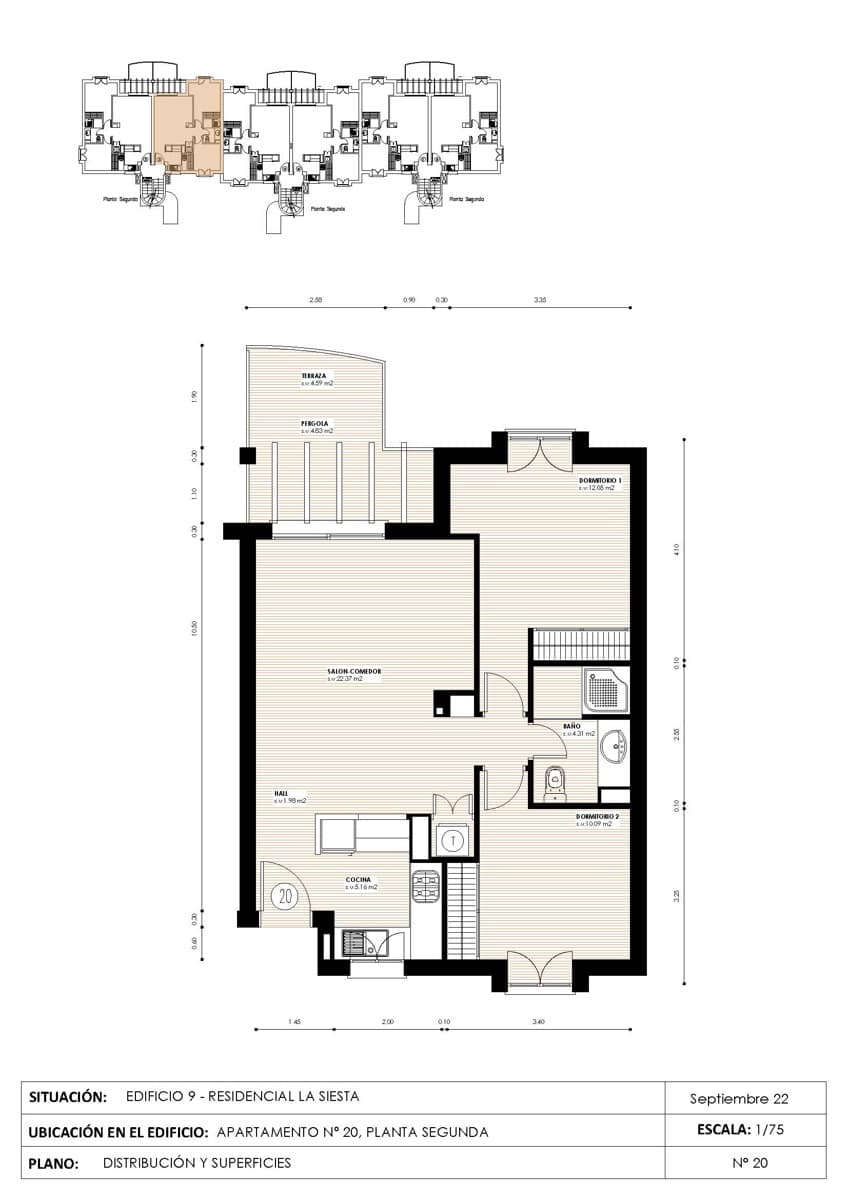 1 chambre Appartement à vendre à Denia avec piscine garage - 249 000 € (Ref: 7673961)